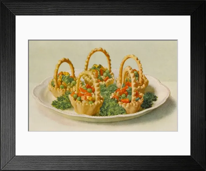 Framed Print : Vegetables in Baskets Framed Print : Vegetables in Baskets