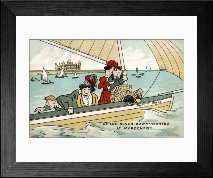 Framed Print : Downhearted at Morecambe Framed Print : Downhearted at Morecambe