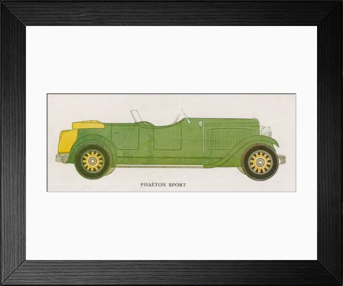 Framed Print : Chrysler Phaeton Sport Framed Print : Chrysler Phaeton Sport