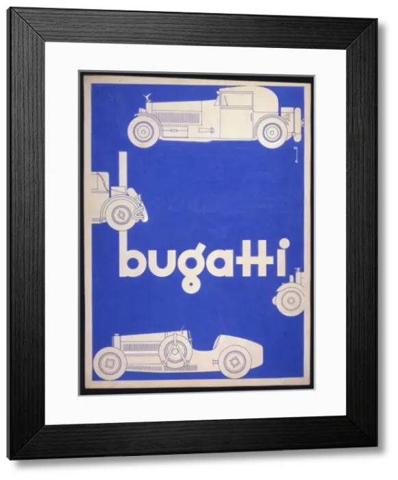 Framed Print : Dryden / Bugatti / 25 Framed Print : Dryden / Bugatti / 25