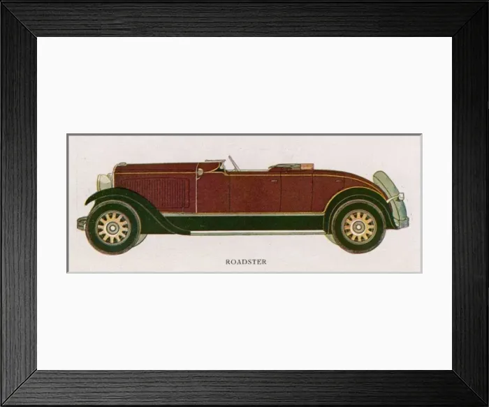 Framed Print : Chrysler Roadster Framed Print : Chrysler Roadster