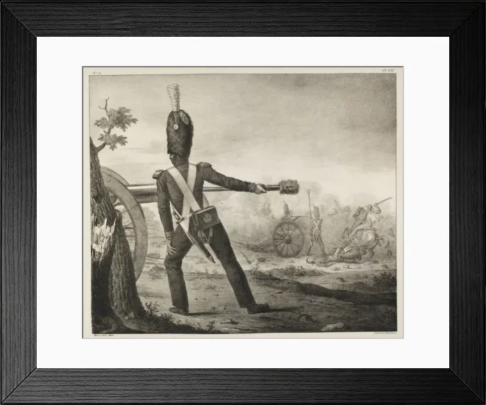 Framed Print : French Artillery - 10 Framed Print : French Artillery - 10