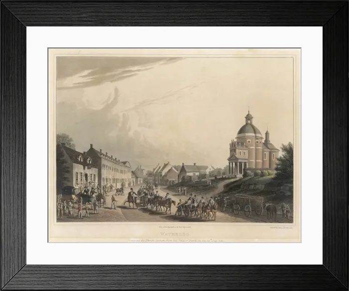 Framed Print : Guns after Waterloo Framed Print : Guns after Waterloo