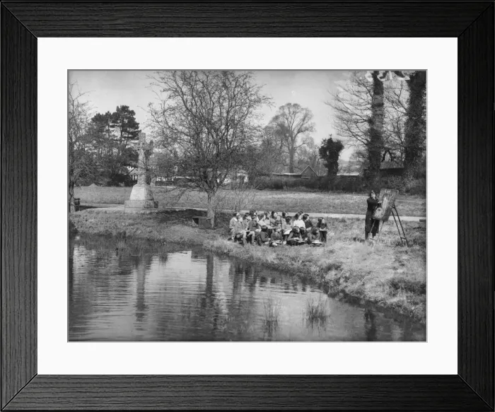 Framed Print : Jersey Open Air School Framed Print : Jersey Open Air School