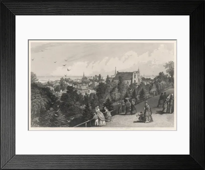 Framed Print : Cleveland, Ohio Framed Print : Cleveland, Ohio