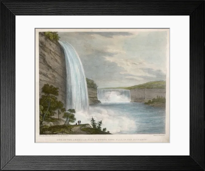 Framed Print : Nigara - American Falls Framed Print : Nigara - American Falls