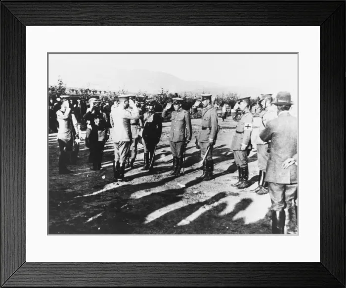 Framed Print : Japanese in Siberia 1918