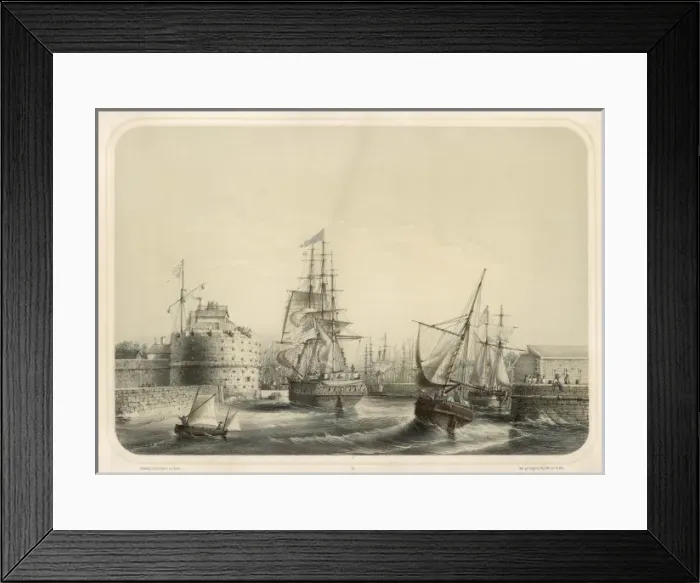 Framed Print : American Packet Boat Framed Print : American Packet Boat