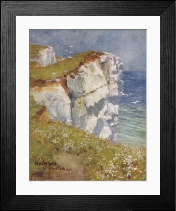 Framed Print : Beachy Head / Ball / 1906 Framed Print : Beachy Head / Ball / 1906