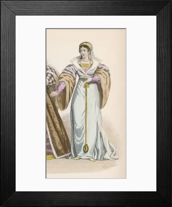Framed Print : LADY OF 1540 Framed Print : LADY OF 1540