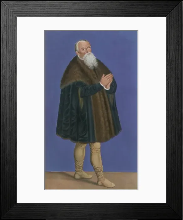 Framed Print : German Man 1550 Framed Print : German Man 1550