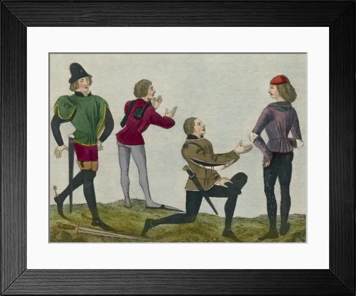 Framed Print : English Gentlemen C15 Framed Print : English Gentlemen C15