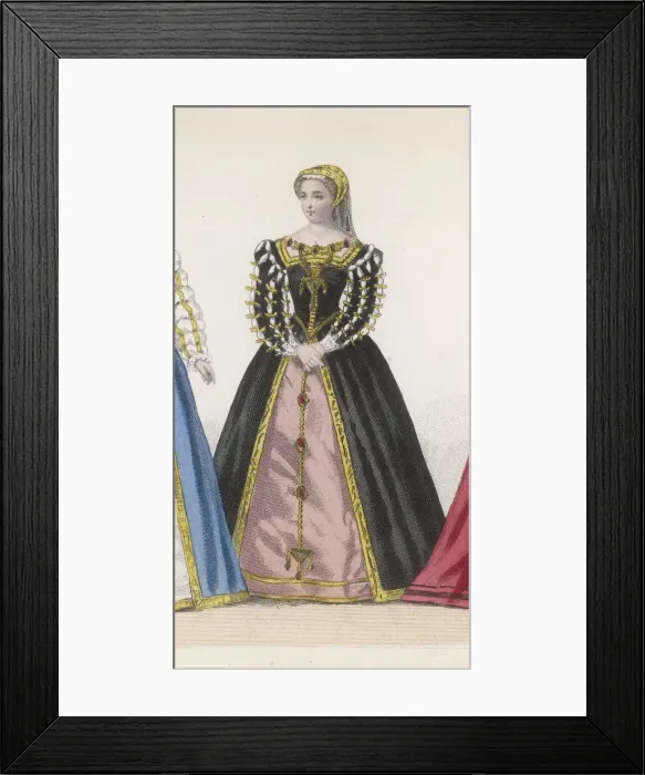 Framed Print : FRENCHWOMAN 1559 - 2 Framed Print : FRENCHWOMAN 1559 - 2