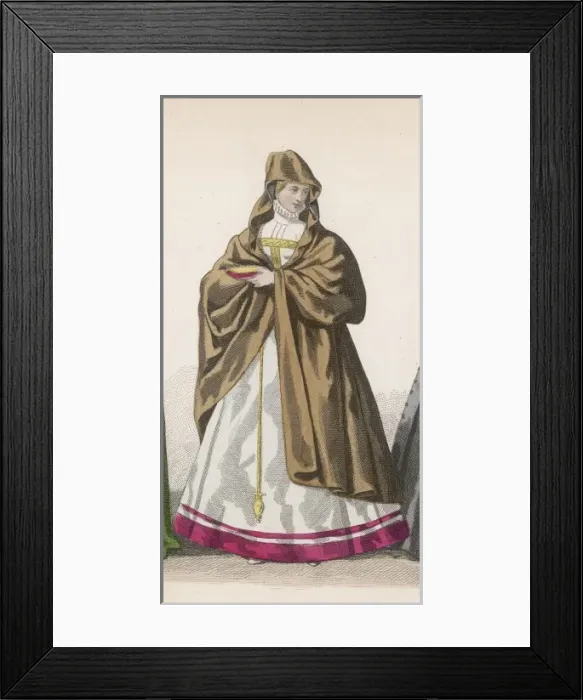 Framed Print : Frenchwoman 1555 Framed Print : Frenchwoman 1555