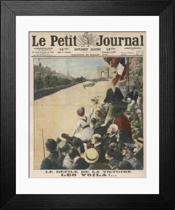 Framed Print : Victory Parade, Paris Framed Print : Victory Parade, Paris