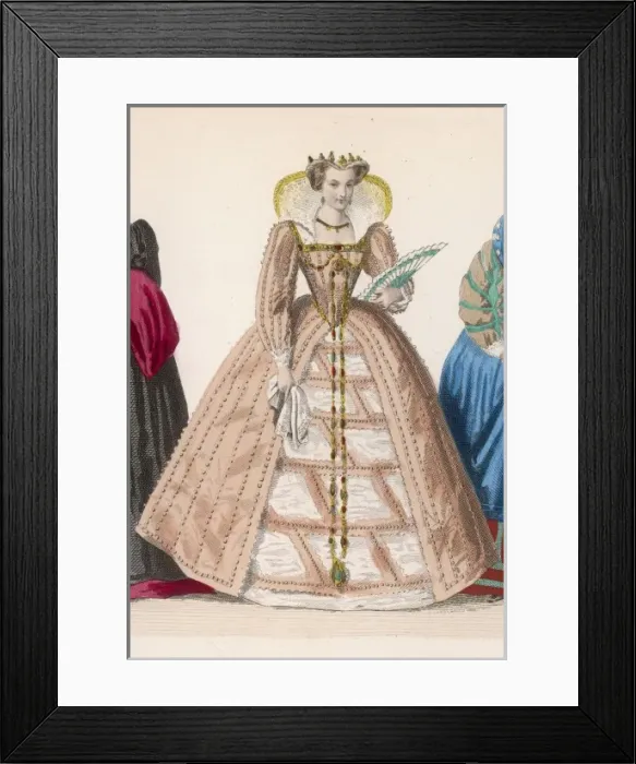 Framed Print : Frenchwoman 1576 Framed Print : Frenchwoman 1576