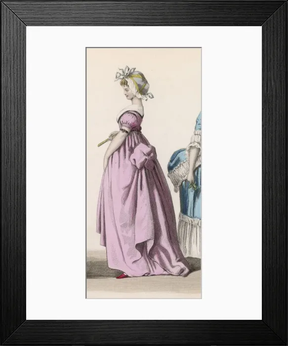 Framed Print : FRENCHWOMAN 1789 - 2 Framed Print : FRENCHWOMAN 1789 - 2