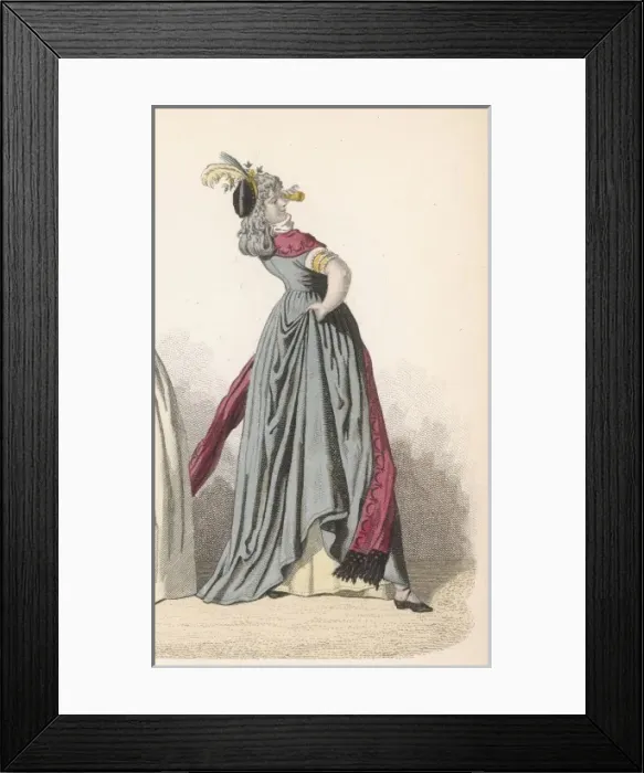 Framed Print : French Merveilleuse Framed Print : French Merveilleuse