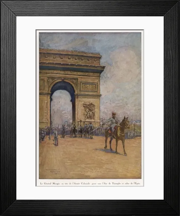 Framed Print : Victory Parade, Paris Framed Print : Victory Parade, Paris