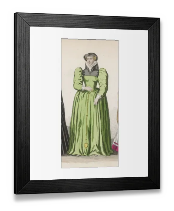 Framed Print : Frenchwoman 1548 Framed Print : Frenchwoman 1548