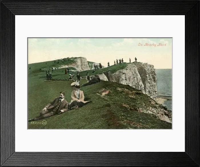 Framed Print : Beachy Head / 1908 Framed Print : Beachy Head / 1908