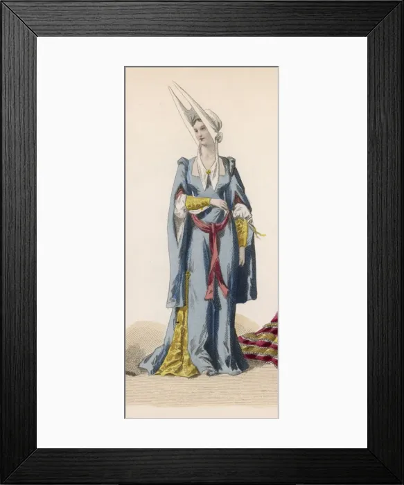 Framed Print : WOMAN CIRCA 1490 - 2 Framed Print : WOMAN CIRCA 1490 - 2