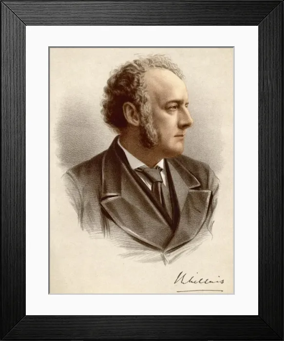 Framed Print : Millais / Colour Portrait Framed Print : Millais / Colour Portrait