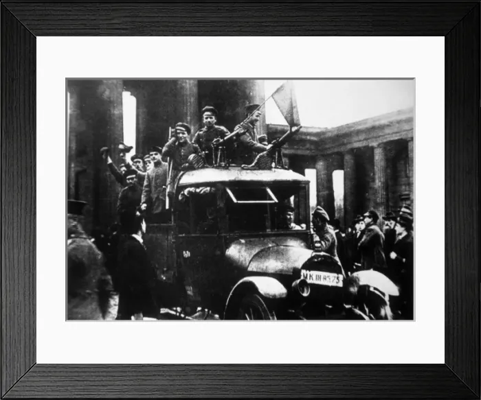 Framed Print : Red Flag / Brandenburg Framed Print : Red Flag / Brandenburg
