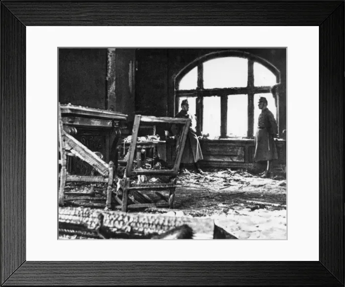 Framed Print : Reichstag Fire 1933 Framed Print : Reichstag Fire 1933
