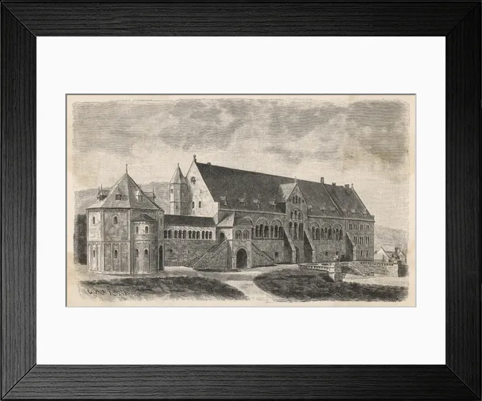 Framed Print : Germany / Goslar / Palace Framed Print : Germany / Goslar / Palace