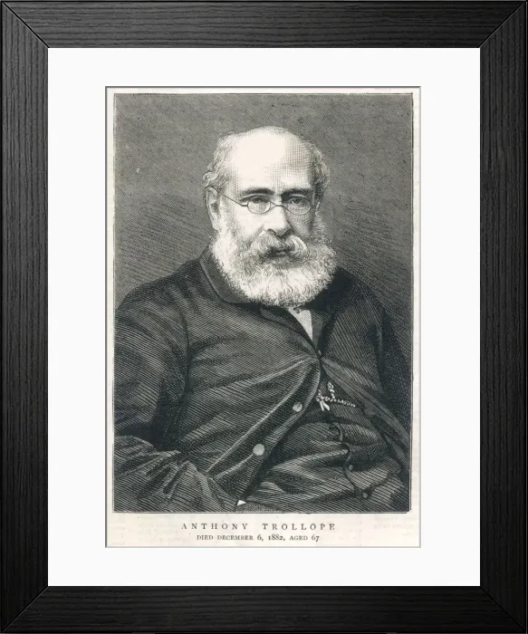 Framed Print : TROLLOPE / 1882 Framed Print : TROLLOPE / 1882