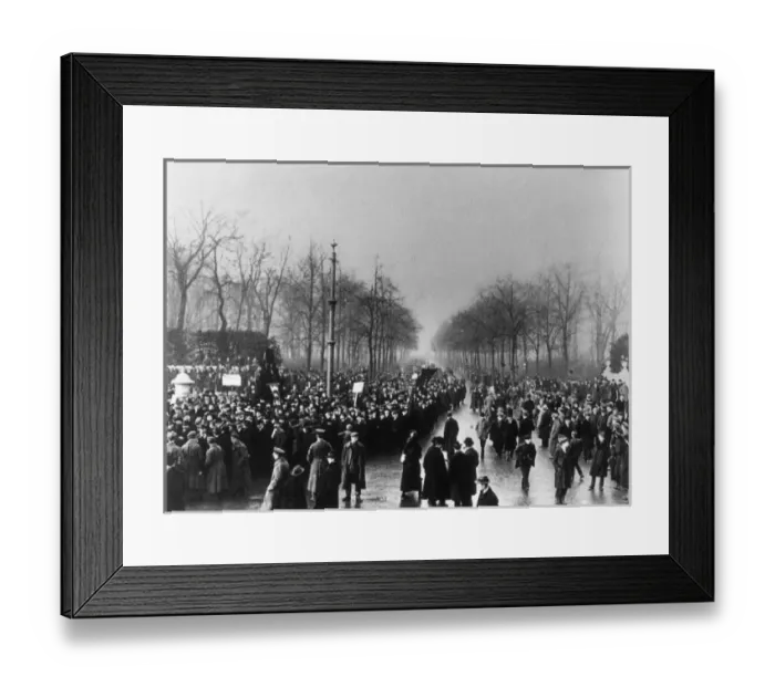 Framed Print : Socialist Demo / Berlin Framed Print : Socialist Demo / Berlin