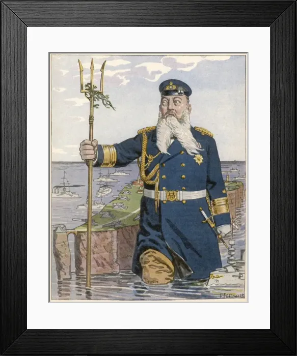 Framed Print : A Von Tirpitz / Juttner Framed Print : A Von Tirpitz / Juttner