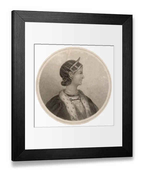 Framed Print : Zenobia Queen of Palmyra Framed Print : Zenobia Queen of Palmyra