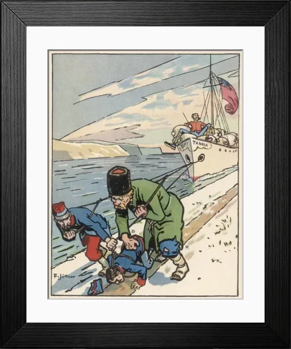 Framed Print : Britain and her Allies Framed Print : Britain and her Allies