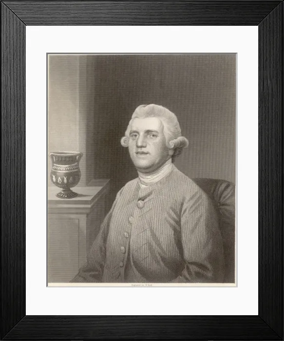Framed Print : Josiah Wedgwood / W Holl Framed Print : Josiah Wedgwood / W Holl