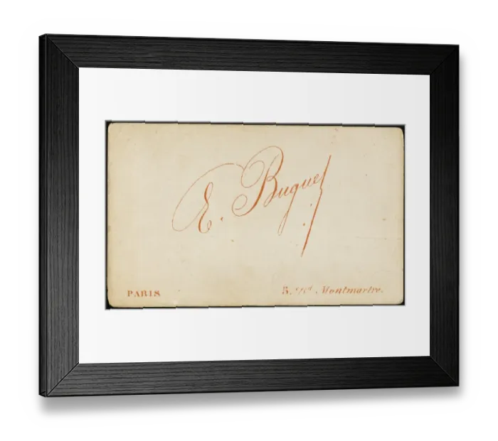 Framed Print : Spirit Photo - Buguet Framed Print : Spirit Photo - Buguet