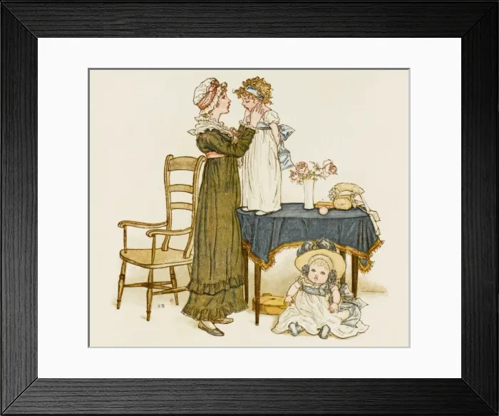 Framed Print : Mother and Daughters Framed Print : Mother and Daughters