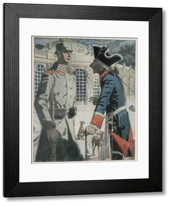 Framed Print : Friedrich Militarist Framed Print : Friedrich Militarist