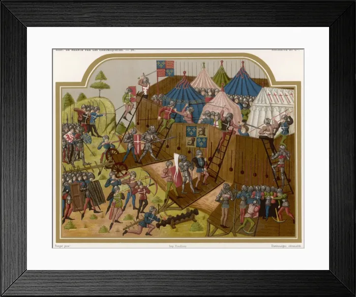 Framed Print : French Take Dieppe Framed Print : French Take Dieppe