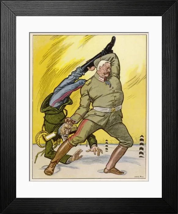 Framed Print : Ww1 / 1915 / Hercules Hinden Framed Print : Ww1 / 1915 / Hercules Hinden
