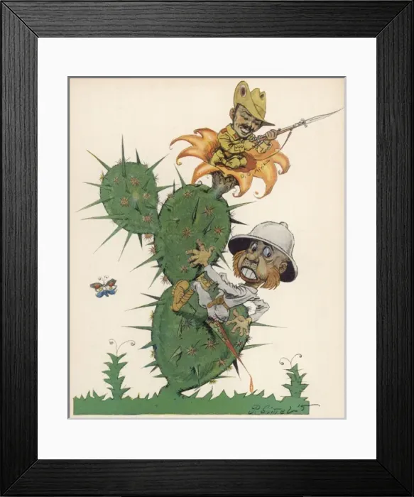Framed Print : WW1 / 1915 / EAST AFRICA Framed Print : WW1 / 1915 / EAST AFRICA