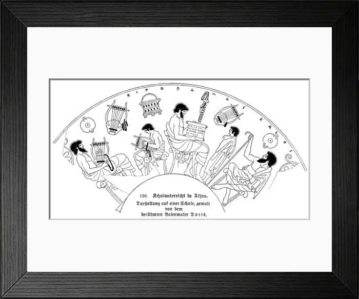 Framed Print : Education / Greece Framed Print : Education / Greece