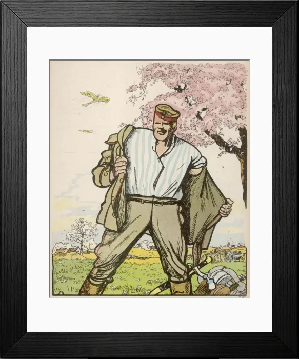 Framed Print : Spring Offensive Framed Print : Spring Offensive