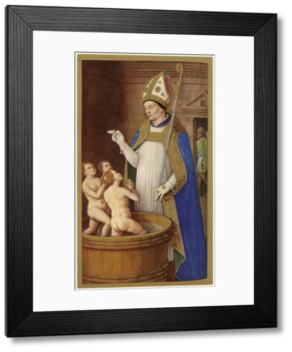 Framed Print : St Nicolas / Myra / Heures Framed Print : St Nicolas / Myra / Heures