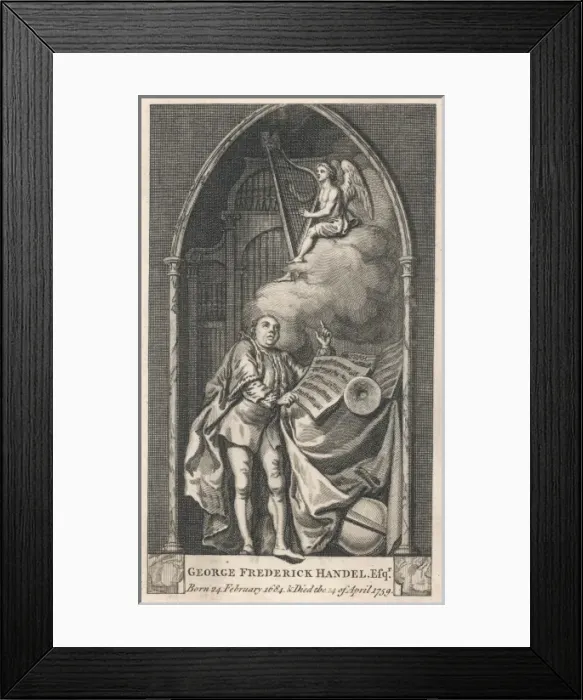 Framed Print : Handel Monument Framed Print : Handel Monument