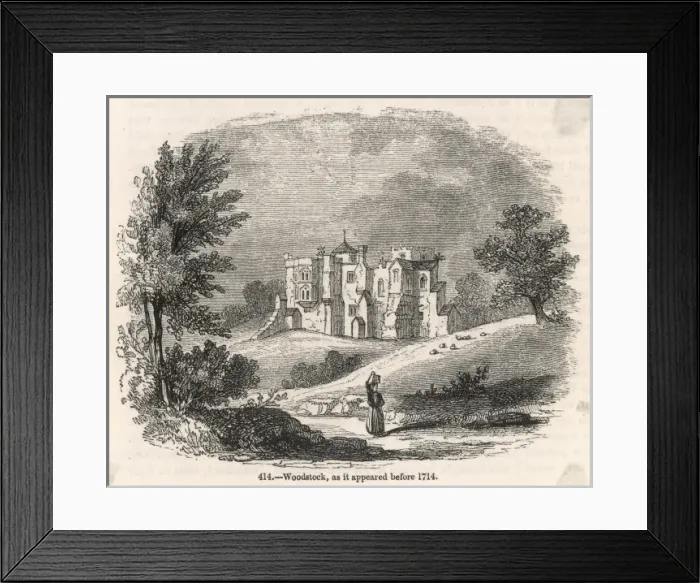 Framed Print : England / Woodstock Framed Print : England / Woodstock