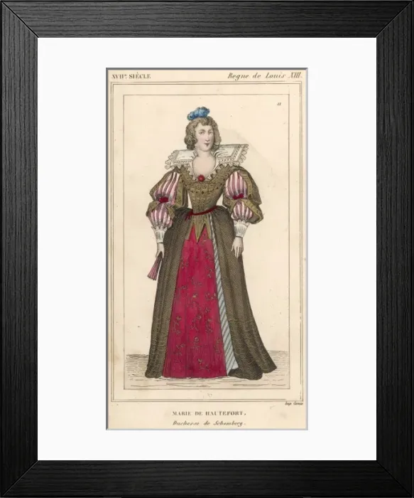 Framed Print : Marie De Hautefort Framed Print : Marie De Hautefort