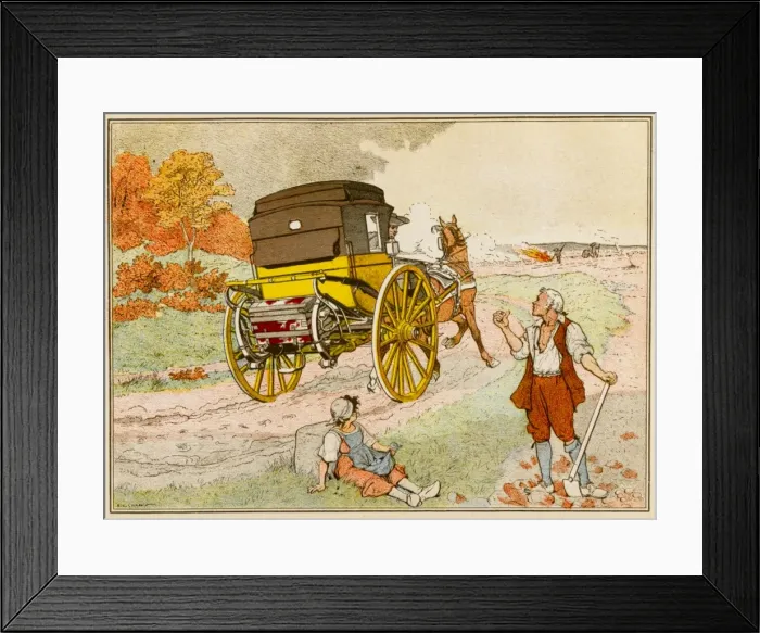 Framed Print : French Carriage C18 Framed Print : French Carriage C18