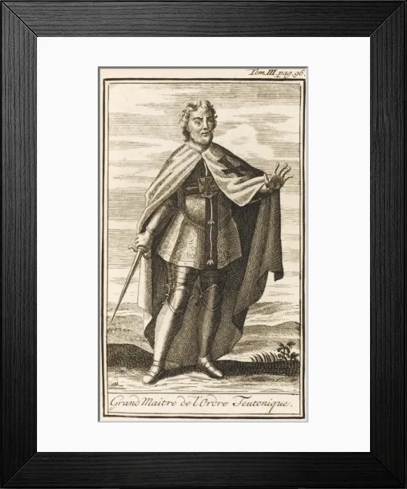 Framed Print : Teutonic Grand Master Framed Print : Teutonic Grand Master